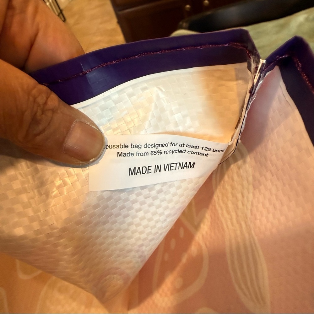 NEW Trader Joe’s Reusable Tote Bag Bundle (2) - Cheese - Picture 11 of 16